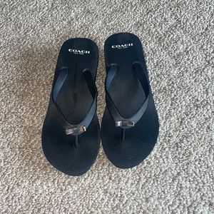 Coach Loralyn Wedge Flip Flops